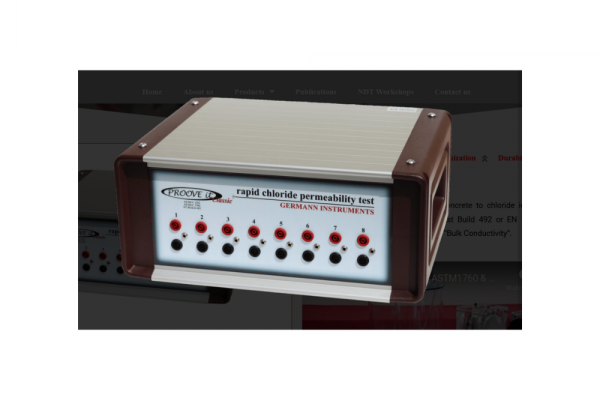 Máy kiểm tra độ thẩm thấu ion clorua của bê tông